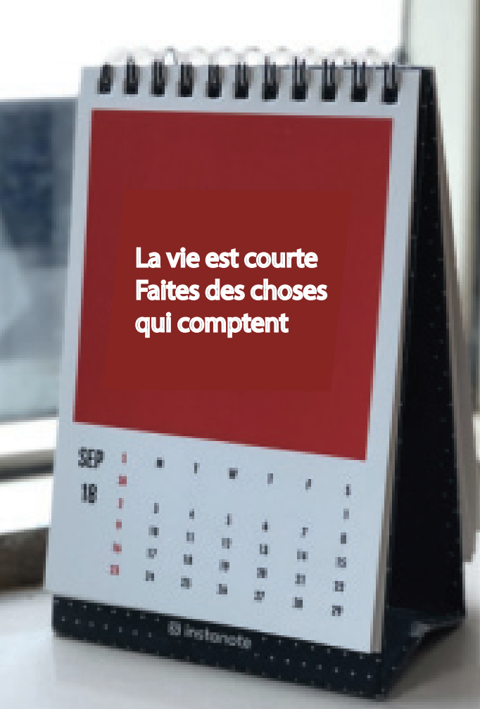 Exemple de calendrier promotionnel