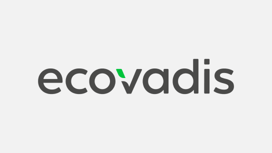 Logo des évaluations de responsabilité sociétale des entreprises d’EcoVadis.